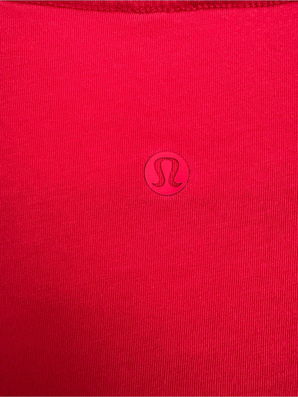 Lululemon Love Tee. Bright red. - Picture 3 of 3